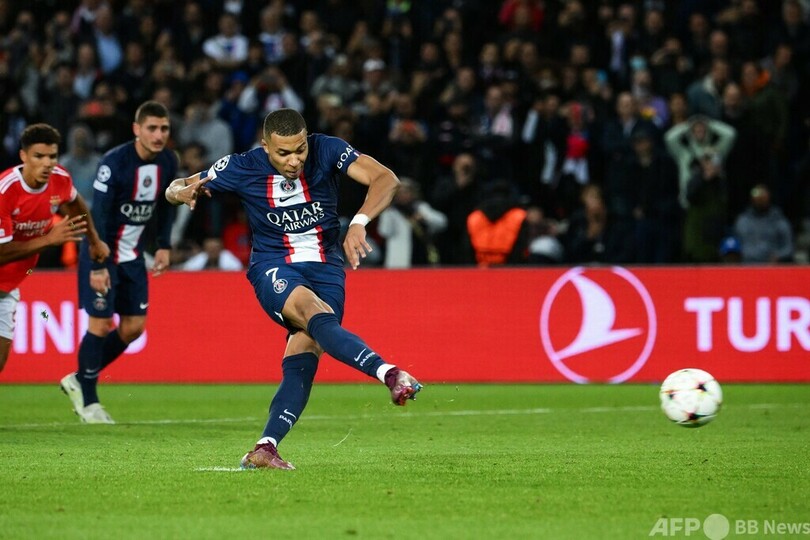 PSGはベンフィカとドロー、エムバペ退団希望報道が影落とす