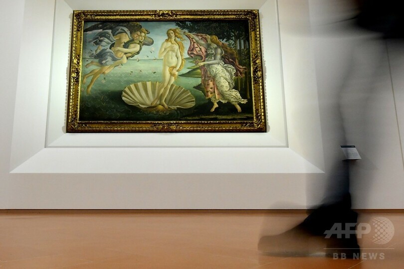 ボッティチェリの名画、美術館改修でゆったり鑑賞 伊