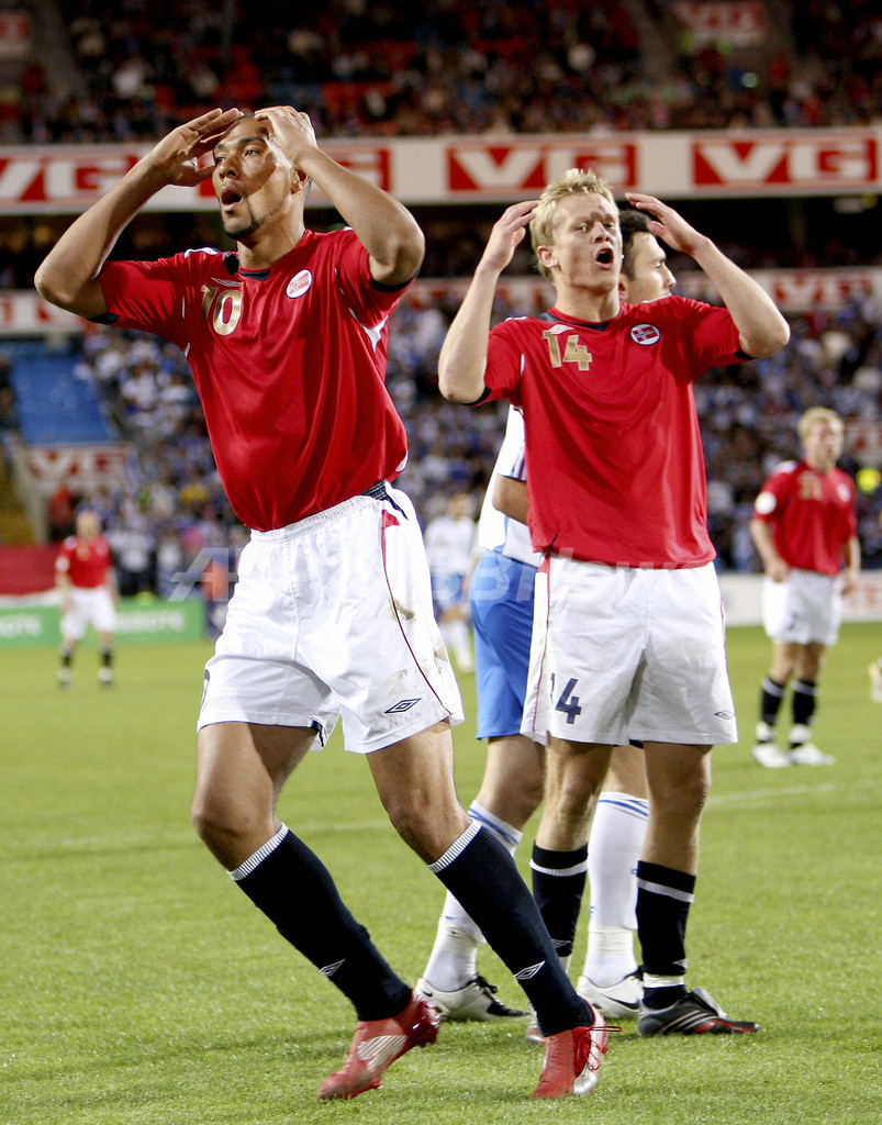 ＜サッカー 欧州選手権2008・予選＞ノルウェー ホームでギリシャと引き分ける