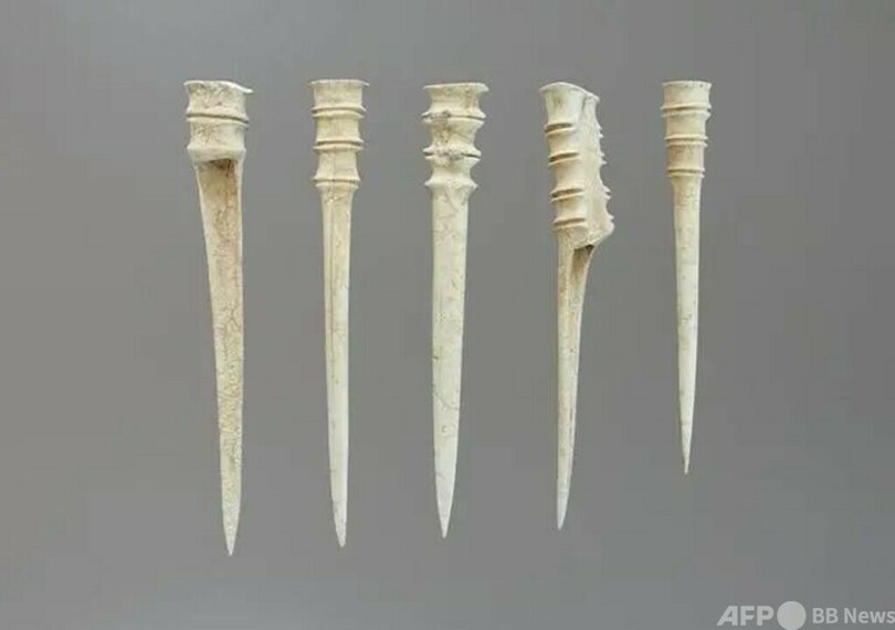 仰韶文化の考古作業で骨器を発見 早期の布づくりと関連か