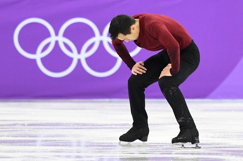 フィギュア団体戦・男子FSで1位のチャン