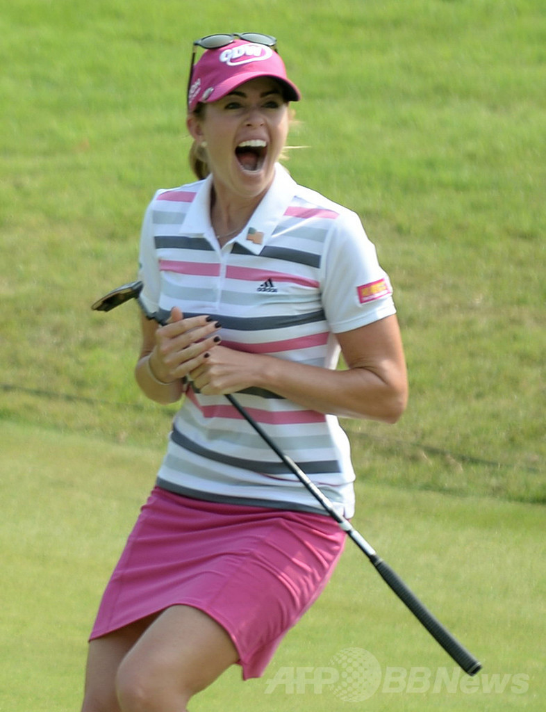 クリーマーが23メートルのイーグルで劇的勝利、HSBC女子チャンピオンズ