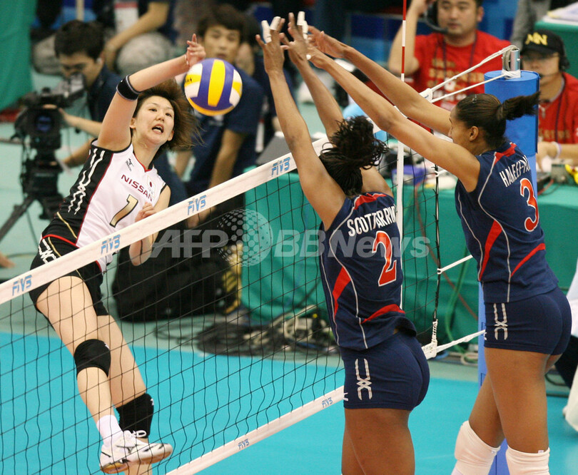 日本 4敗目を喫し今大会での北京五輪出場権獲得を逃す