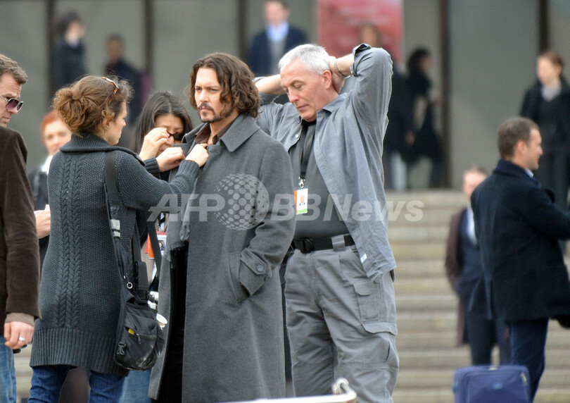 デップ＆アンジーの豪華共演作、ベネチアで撮影中