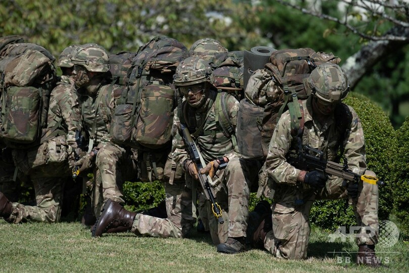 陸上自衛隊、英陸軍と共同訓練 静岡