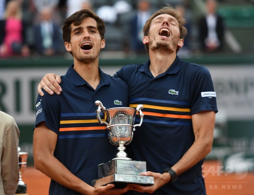 マウー/エルベール組が全仏制覇、グランドスラム3勝目