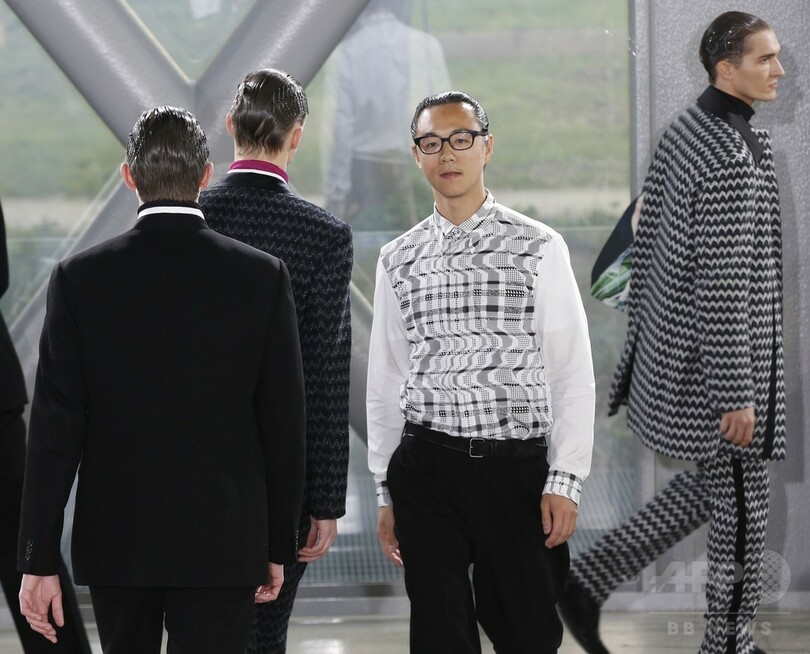 スコットランドのダンディズム×日本の幾何学模様、「イッセイ ミヤケ」15/16年秋冬メンズ