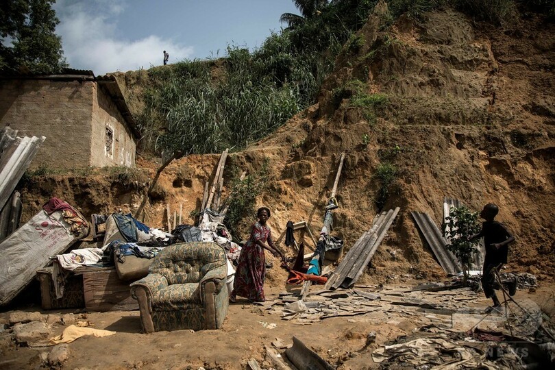 コンゴ民主共和国の首都キンシャサで土砂崩れ、44人死亡