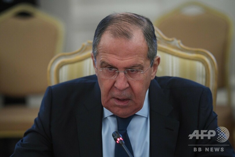 北方領土へのロシア主権「認めよ」 外相会談後にラブロフ氏