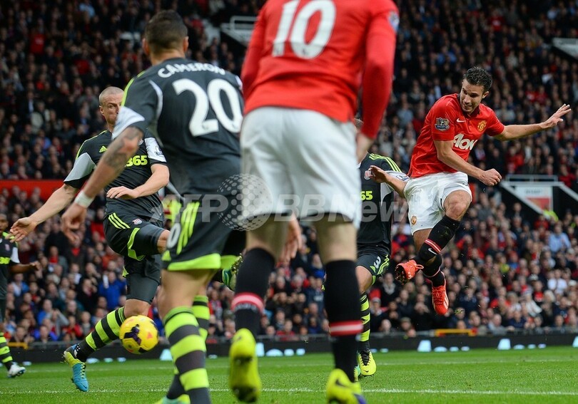 マンUがストークに逆転勝利、香川も出場