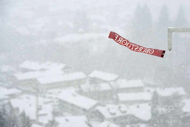 ジャンプ週間第1戦、悪天候のため延期に