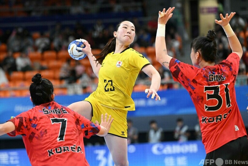 ハンドボール女子で日本が金メダル アジア大会