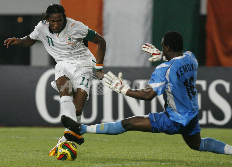 コートジボワール ギニアから5点を奪い準決勝へ