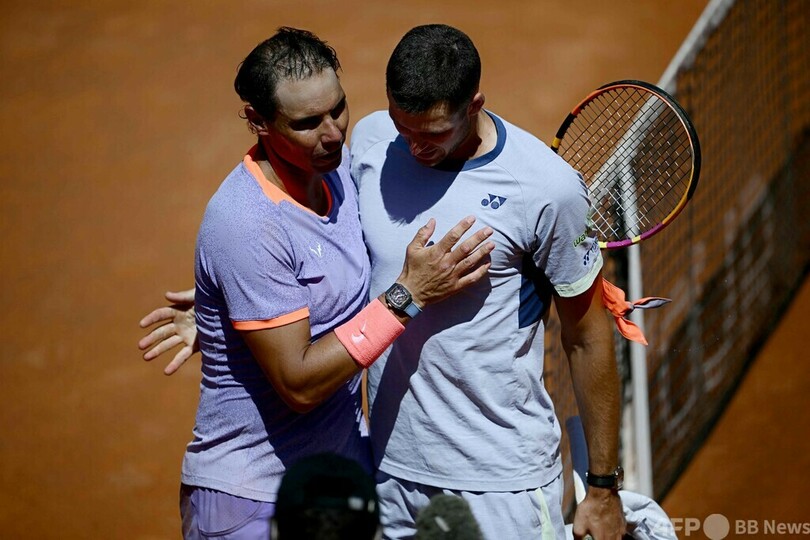 ナダル、イタリア国際2回戦敗退も全仏OP出場に含み