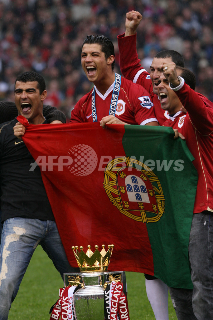 ＜サッカー プレミアリーグ＞マンチェスター・ユナイテッド ホームで優勝セレモニー - 英国