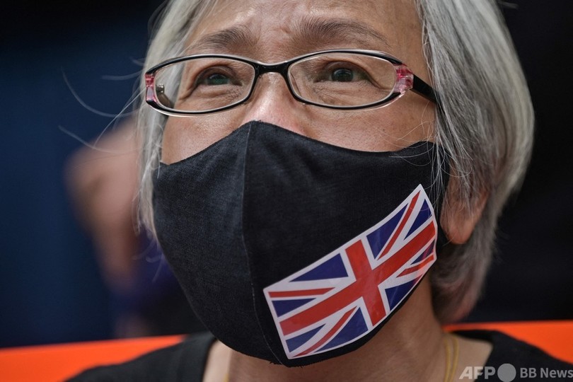 香港デモ名物の「王おばあちゃん」 天安門追悼の一人デモで逮捕される