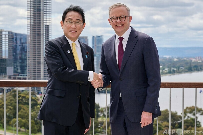 日豪、新安保共同宣言に署名 中国に対抗