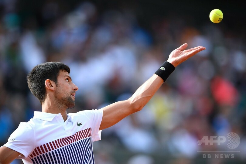 ジョコビッチ、最多タイ11度目の全仏8強 強敵ティエムと対戦へ