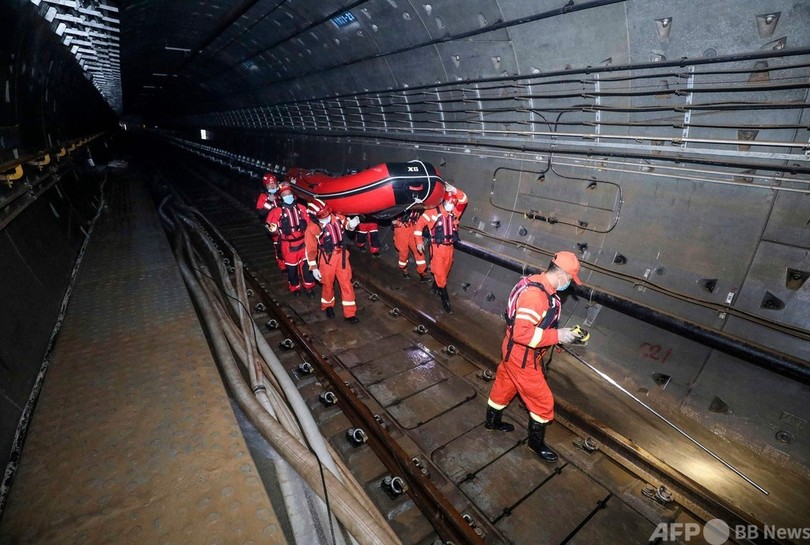 中国、英BBCを「フェイクニュース」と非難 中部の洪水報道で