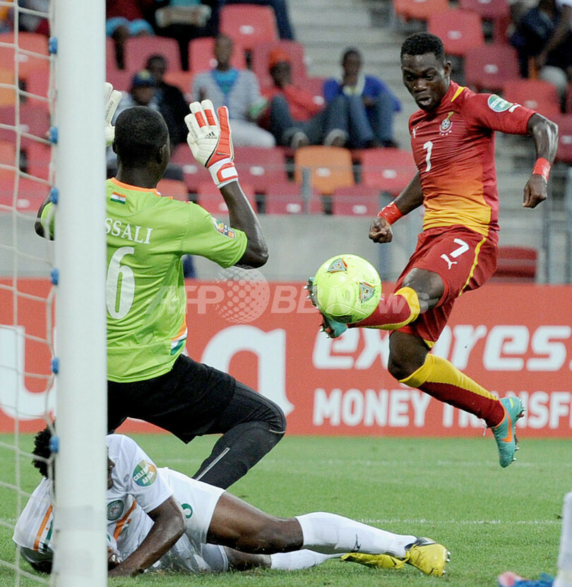 ガーナがニジェールに圧勝で8強入り、アフリカネイションズカップ