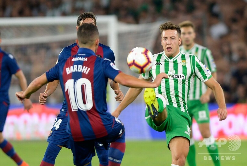 乾が開幕戦で新天地デビュー、ベティスはレバンテに完敗