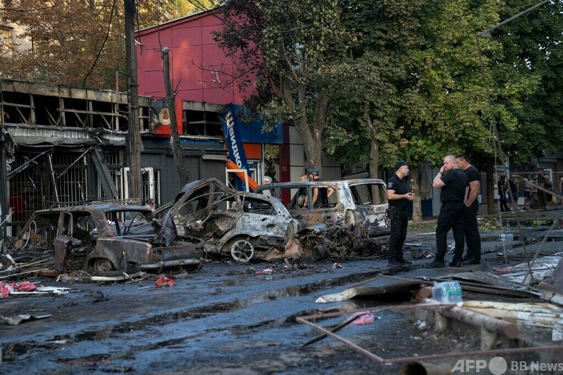 16人死亡の市場攻撃、ウクライナ軍の誤爆か