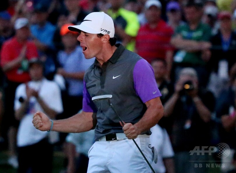 マキロイが3大会連続優勝でメジャー4勝目、全米プロゴルフ選手権