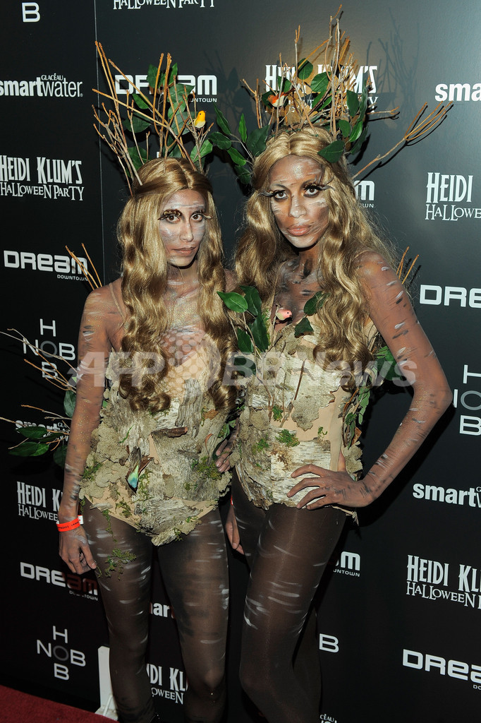 ハイディ＆シール夫婦がNYでハロウィーン、二人仲良く“猿の惑星”に