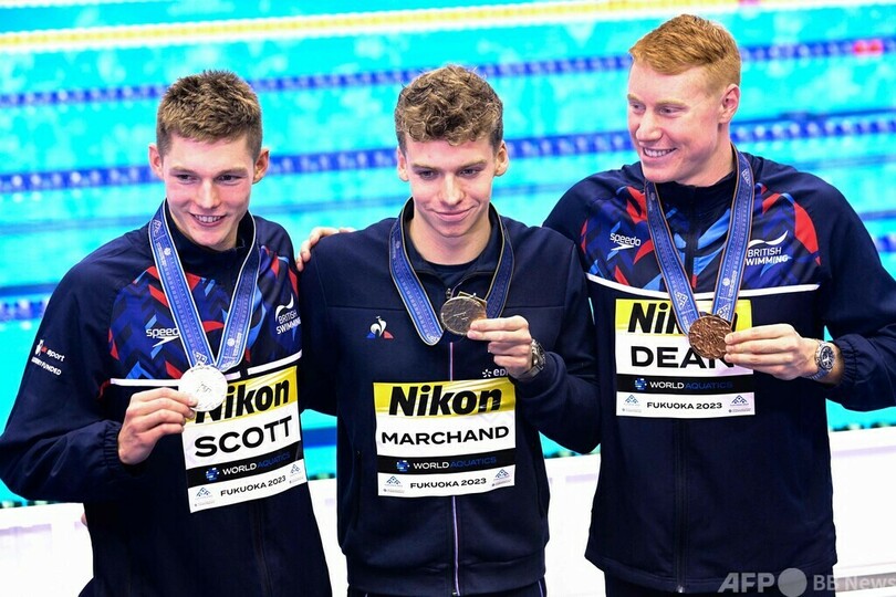 マルシャンが3冠、オーストラリアは金ラッシュ 世界水泳