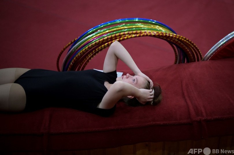 【今日の1枚】不安と緊張の受験者たち、モスクワのサーカス大学