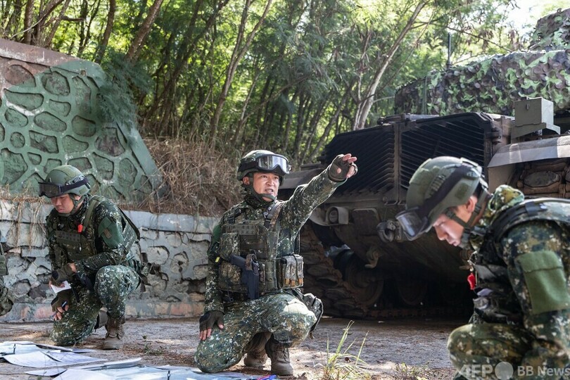 台湾、年次軍事演習「漢光」開始 中国侵攻念頭に