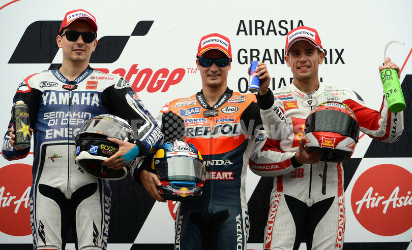 ペドロサが日本GP2連覇、ロレンゾは2位
