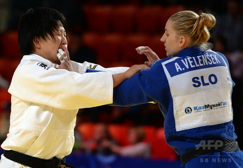 梅木が女子78キロ級で優勝、日本勢5つめの金 世界柔道