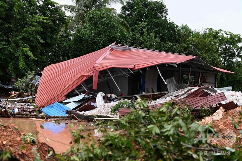 ミャンマー土砂災害、死者51人に 捜索救助活動続く