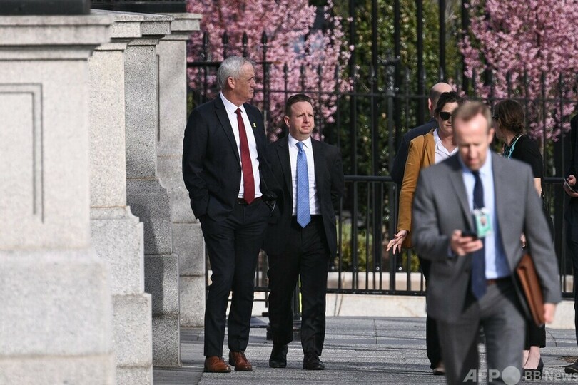 米副大統領「ガザ人道状況に深い懸念」 イスラエル戦時内閣ガンツ氏と会談