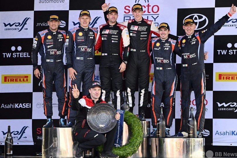 エバンスがラリー・フィンランド優勝 オジェとの差詰める