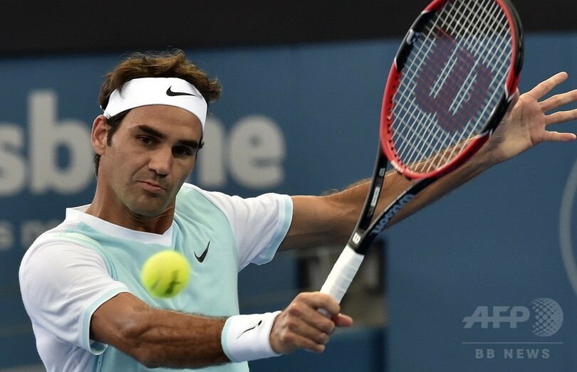 フェデラーとラオニッチが2年連続の決勝進出、ブリスベーン国際