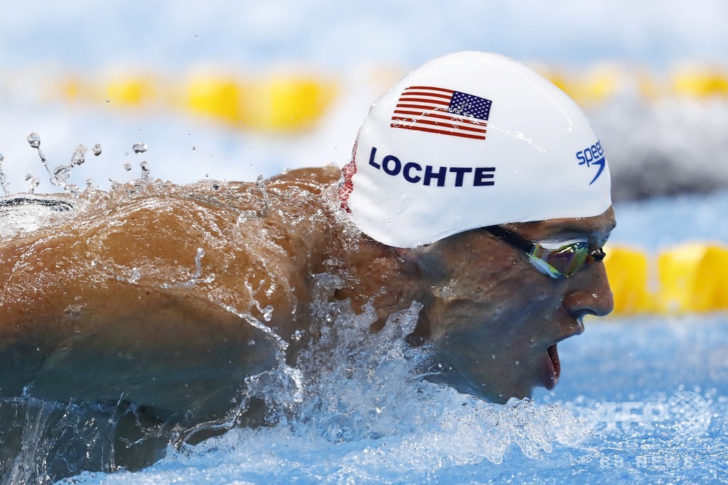 ロクテが全米選手権の200個メV、薬物違反から14か月ぶり復帰戦 ロクテが全米選手権の200個メV、薬物違反から14か月ぶり復帰戦