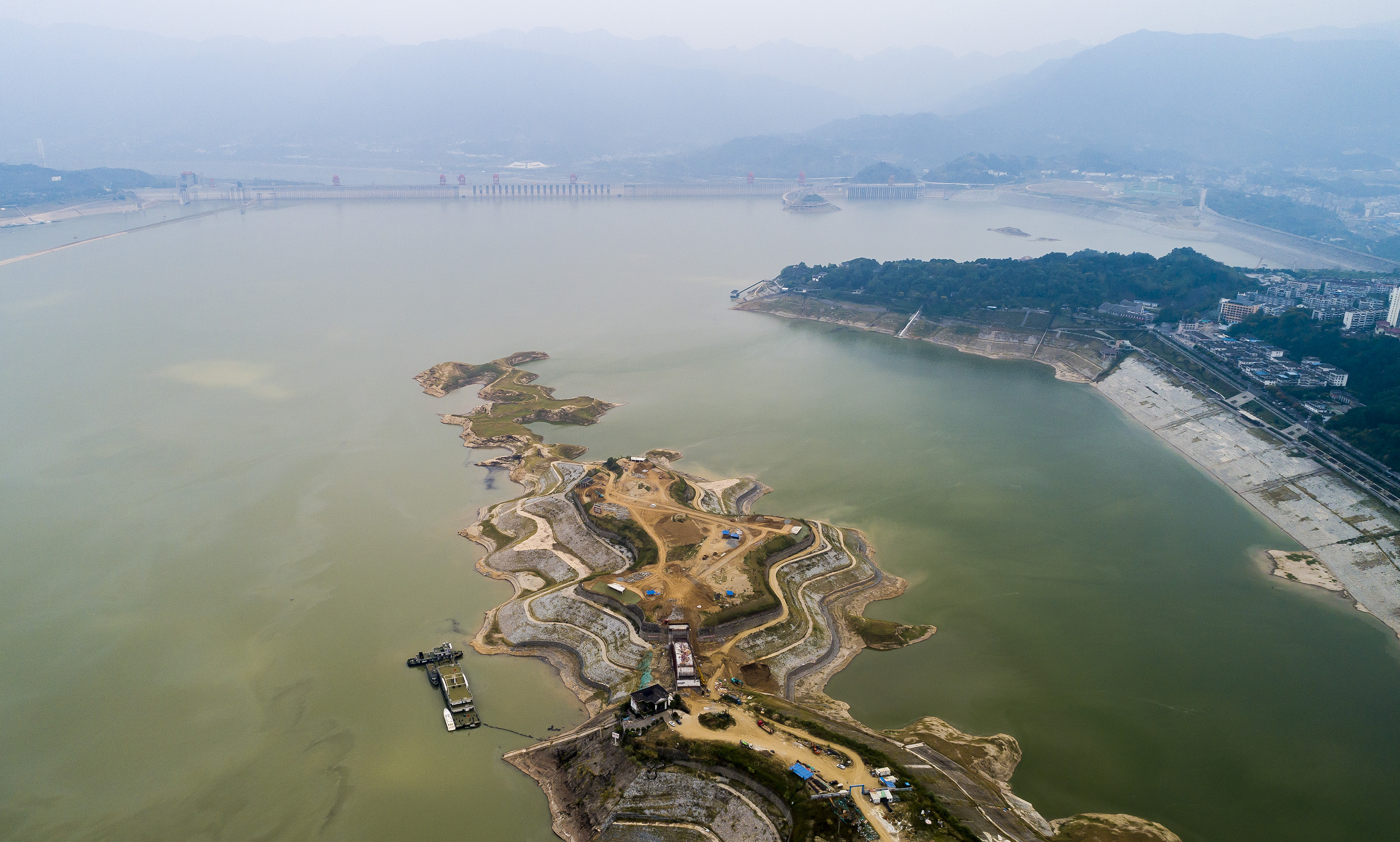 三峡ダム 今年の試験貯水を開始 写真5枚 国際ニュース Afpbb News