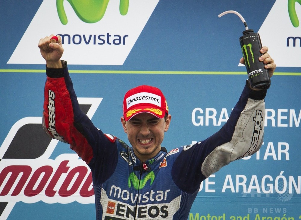ロレンソ、波乱のアラゴンGPで今季初優勝 写真5枚 国際ニュース:AFPBB News