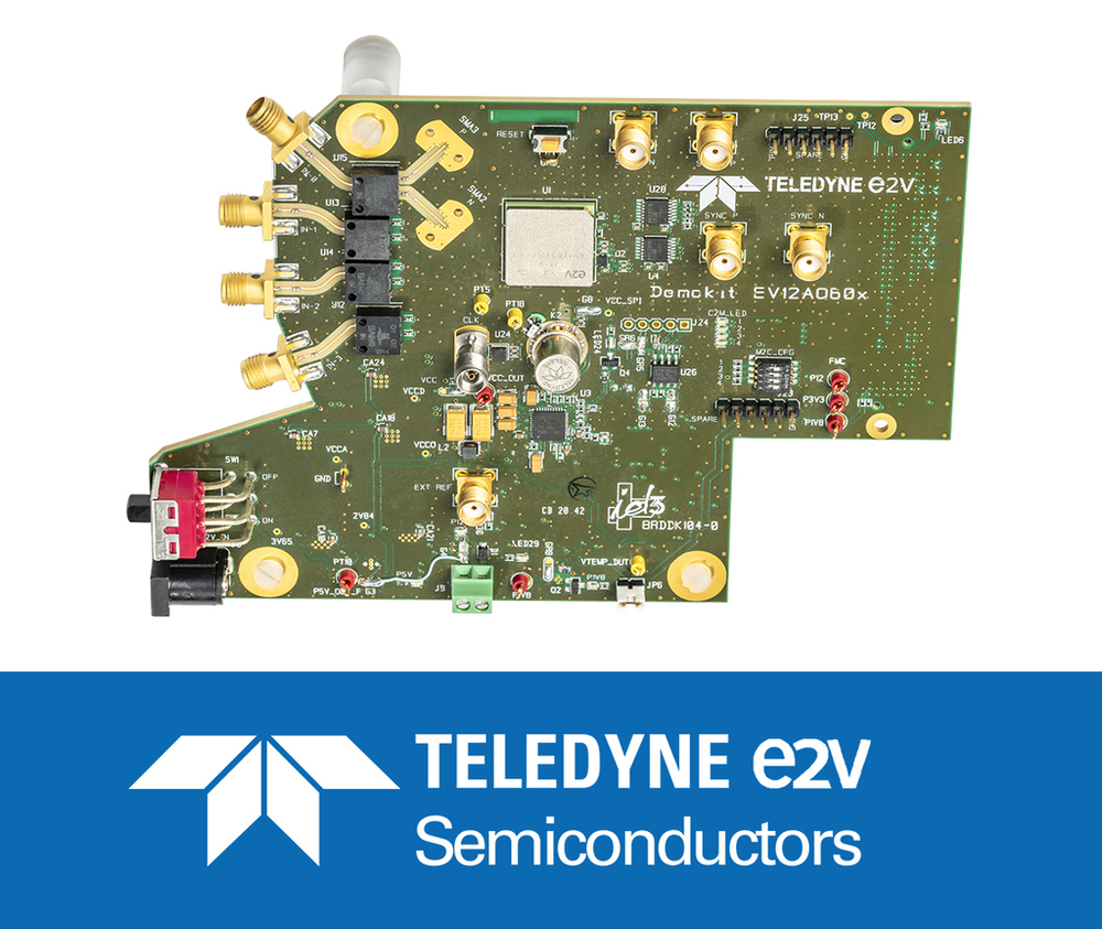 Teledyne E2v、クアッドチャネルのADCデバイスを使用した汎用シグナルチェーン開発キットを発表 写真1枚 国際ニュース：AFPBB News