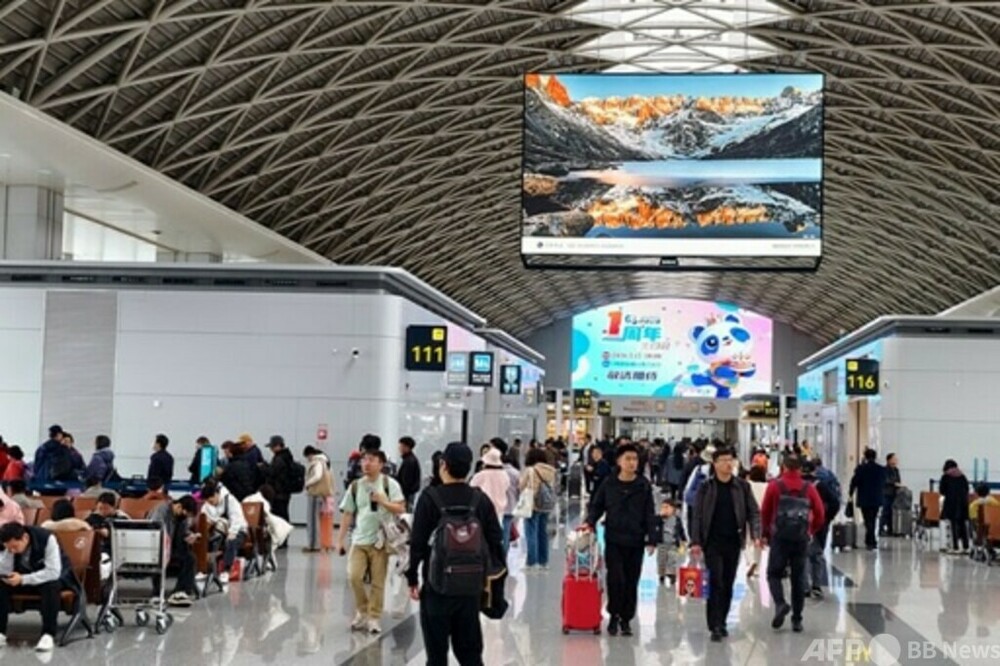 中国の航空総人口が5億人超