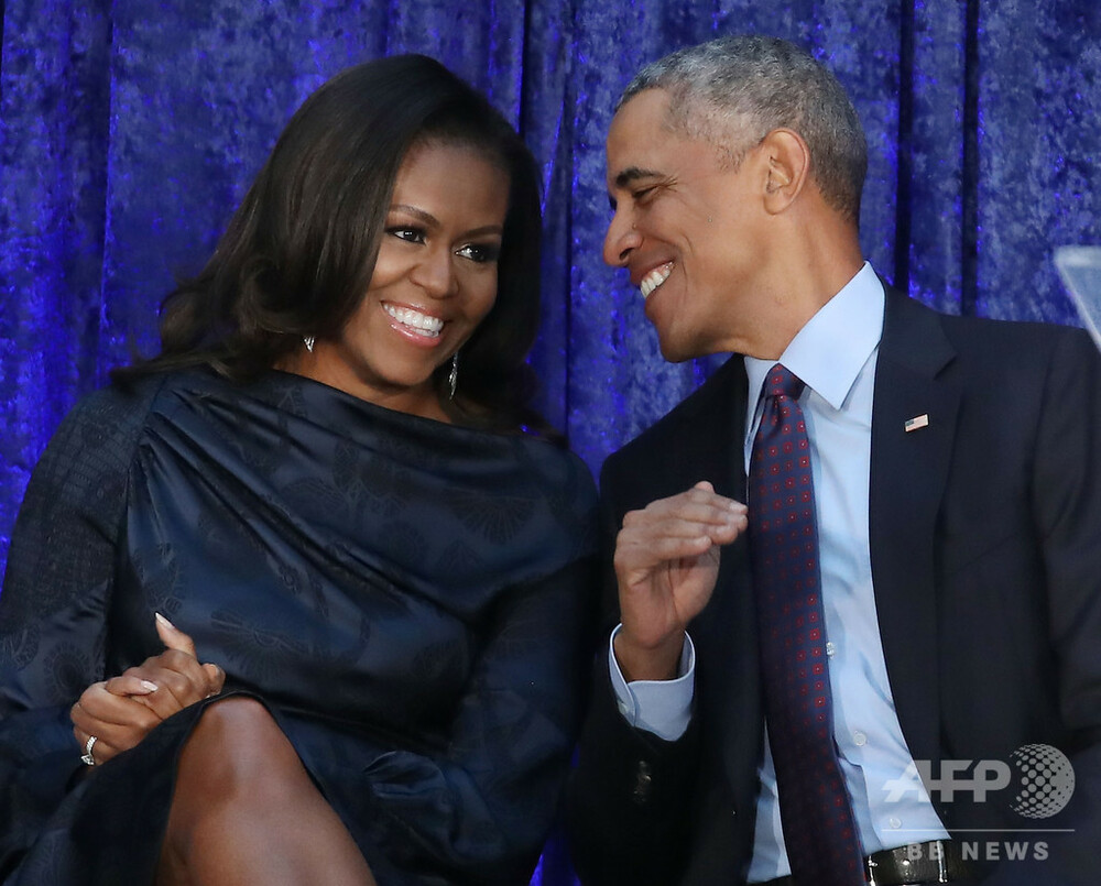 「最も尊敬する男女」にオバマ夫妻、トランプ大統領は4年連続2位 写真2枚 国際ニュース：AFPBB News