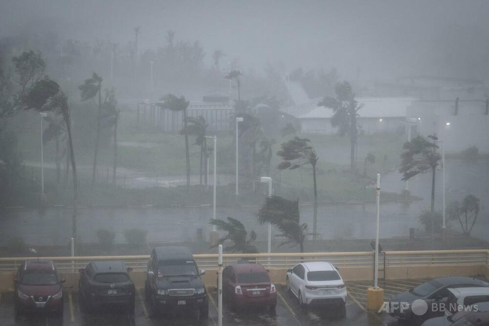 台風9号、ロタ島で「甚大な被害」 最大風速80m/sの猛烈な暴風