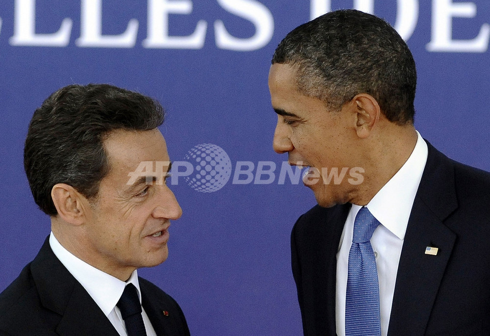 サルコジ仏大統領の娘は 母親似 米大統領が女児誕生を祝福 写真1枚 国際ニュース Afpbb News