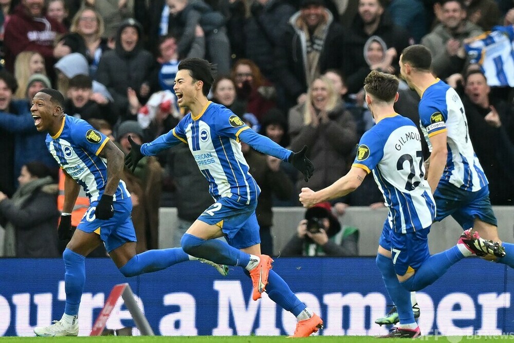 三笘が劇的スーパーゴール ブライトンがリバプール破りfa杯5回戦へ 写真13枚 国際ニュース Afpbb News