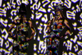 ブラジル・サンパウロで開催されたサンパウロ ファッションウィーク（Sao Paulo Fashion Week）で発表された「ネオン（Neon）」09/10秋冬コレクション（2009年1月23日撮影）。（c）AFP/Nelson Almeida