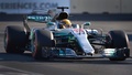 17F1第8戦、アゼルバイジャンGP予選に臨むメルセデスAMGのルイス・ハミルトン（2017年6月24日撮影）。(c)AFP/Alexander NEMENOV