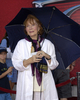 写真は上映会に出席した‘Lizzie’の声役、キャサリン・ヘルモンド（%%Katherine Helmond%%）。(c)AFP/Getty Images Ken Charnock