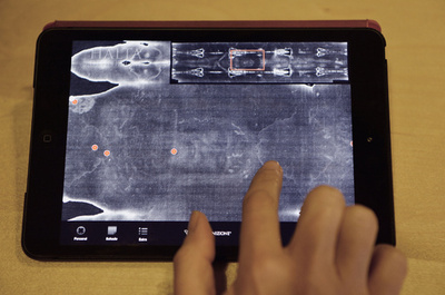 「トリノ聖骸布」のアプリ登場、詳細な解説付き